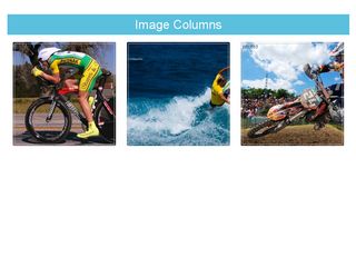 Image Columns with bootstrap