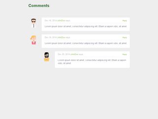 Blog comments